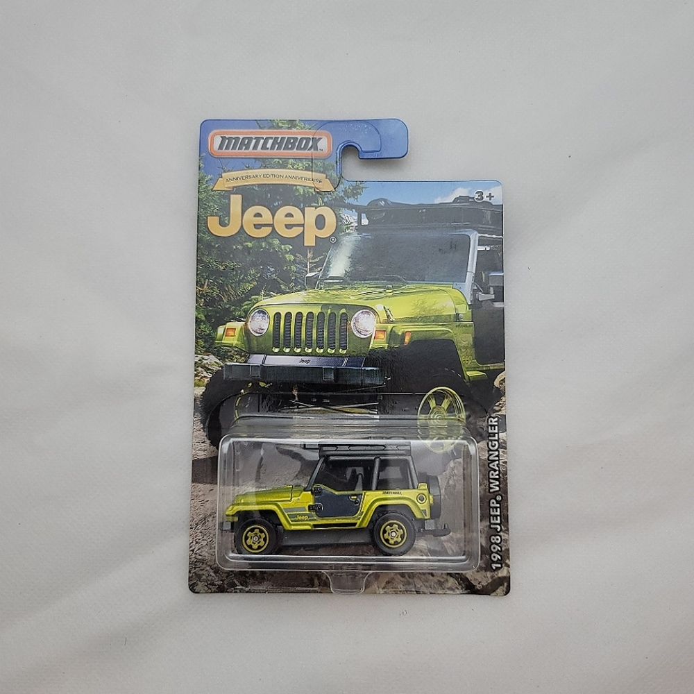 Matchbox Anniversary Edition 1998 Jeep Wrangler